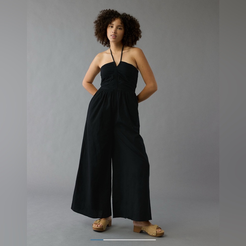 AE Cut-Out Halter Jumpsuit